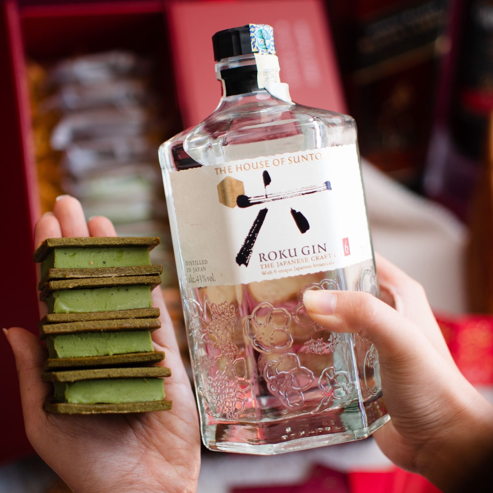 Handmade Alcohol Sandwich Cookies