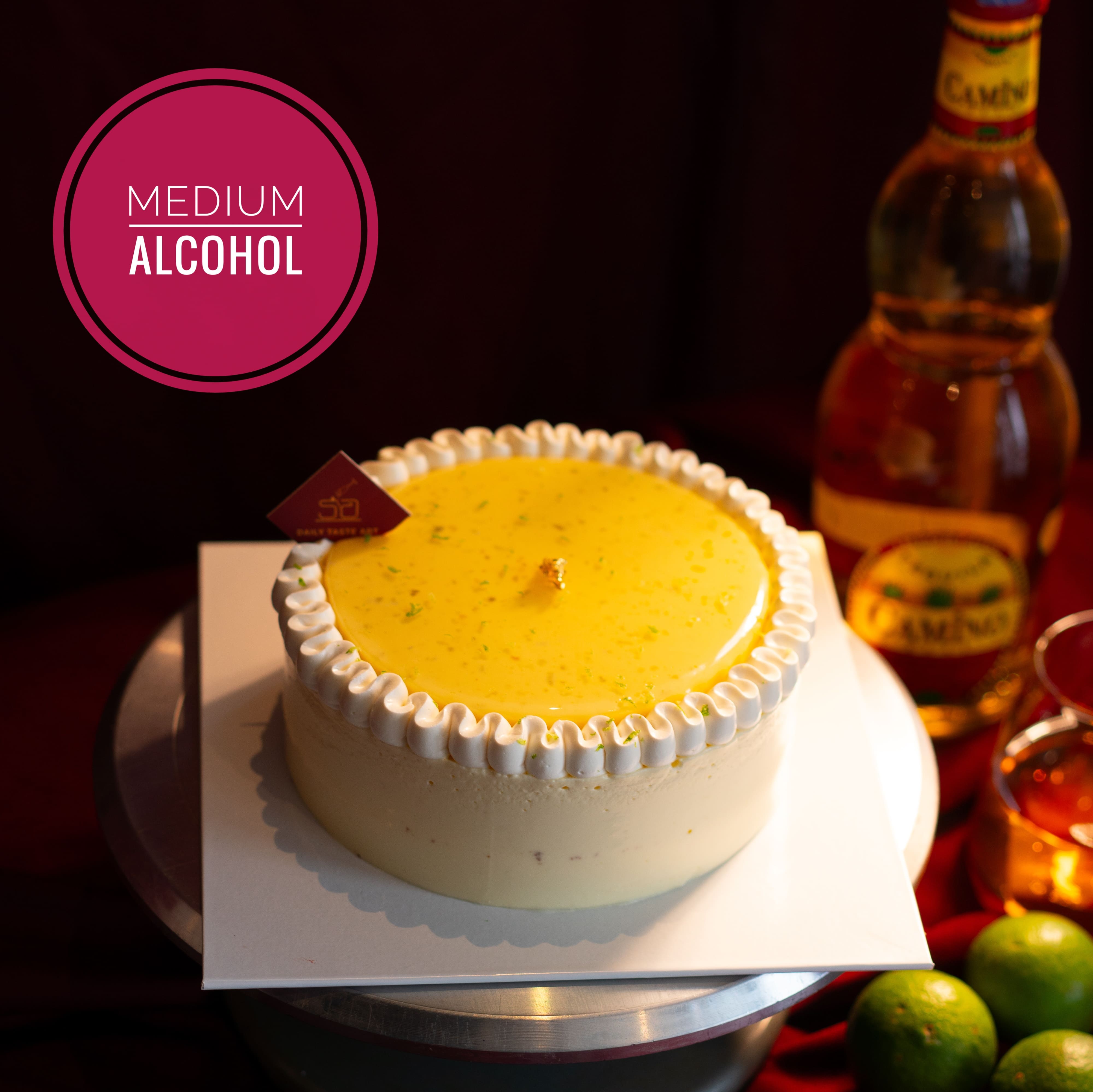 Daily Taste Art | Tequila Yuzu Lime Cake