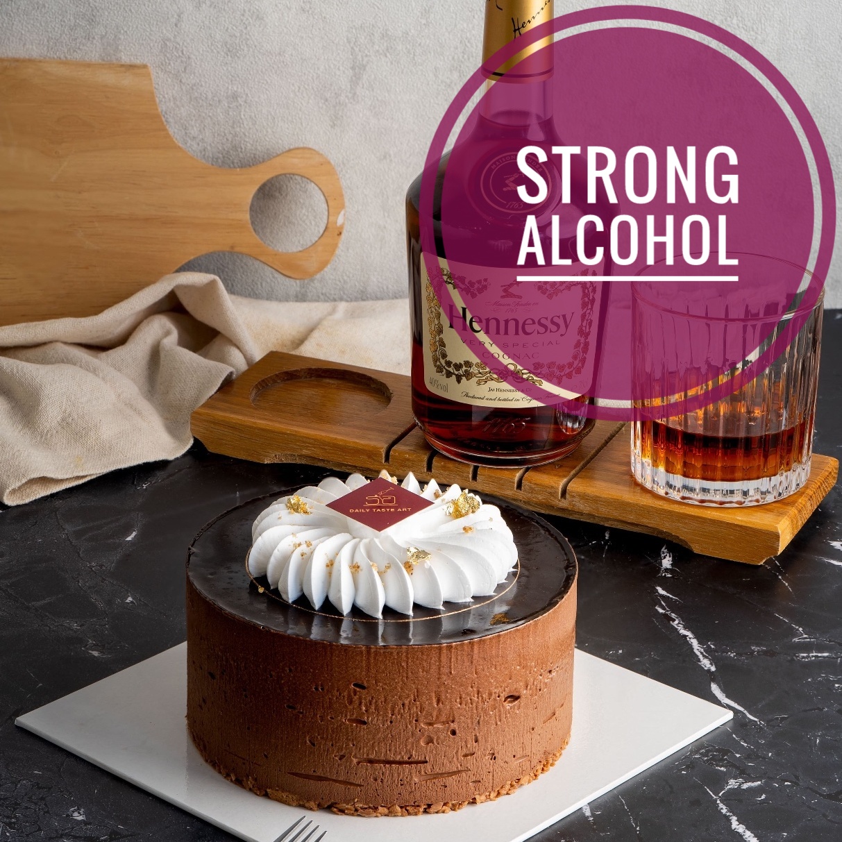 Hennessy 72% Chocolate  | Next Day Order